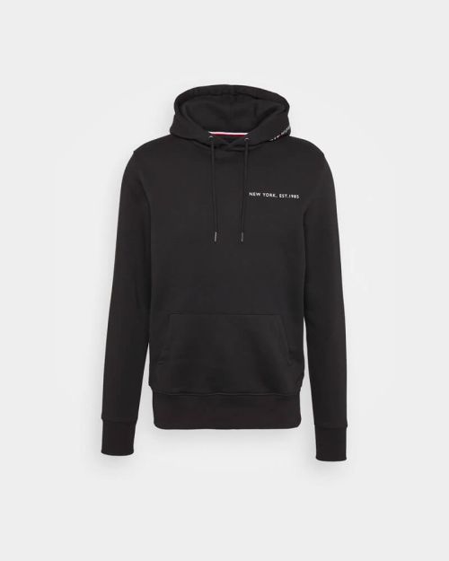 Black sports hoodie